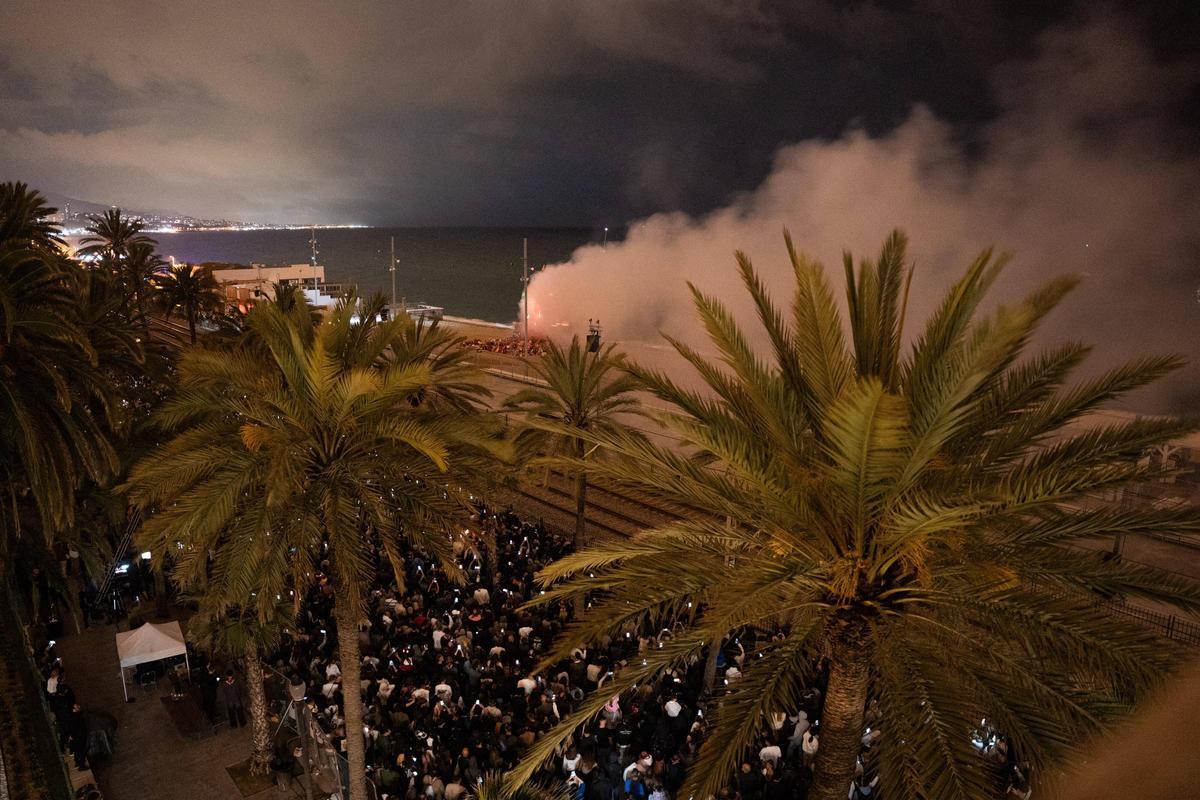 Cremada del Dimoni 2025 en Badalona