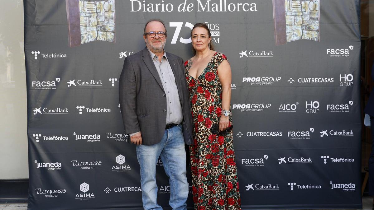 Xisco Mellado y Cati Ginard, Comisiones Obreras.