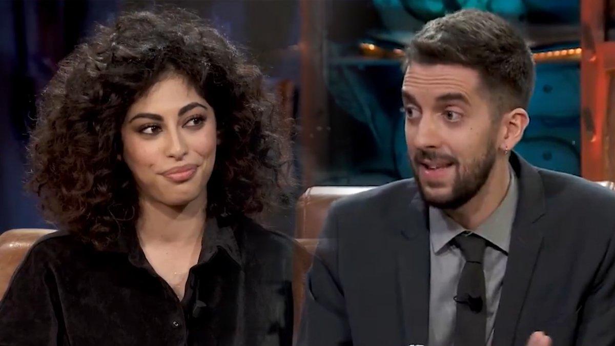 Mina El Hammani y David Broncano