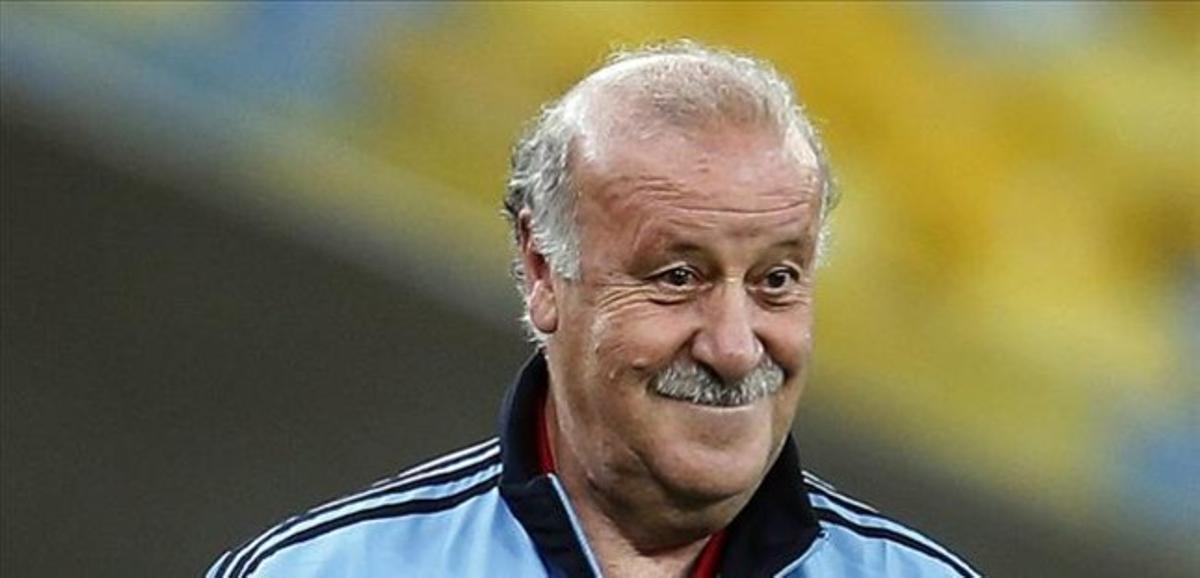 Del Bosque, a Maracaná. Del Bosque, a Maracaná.