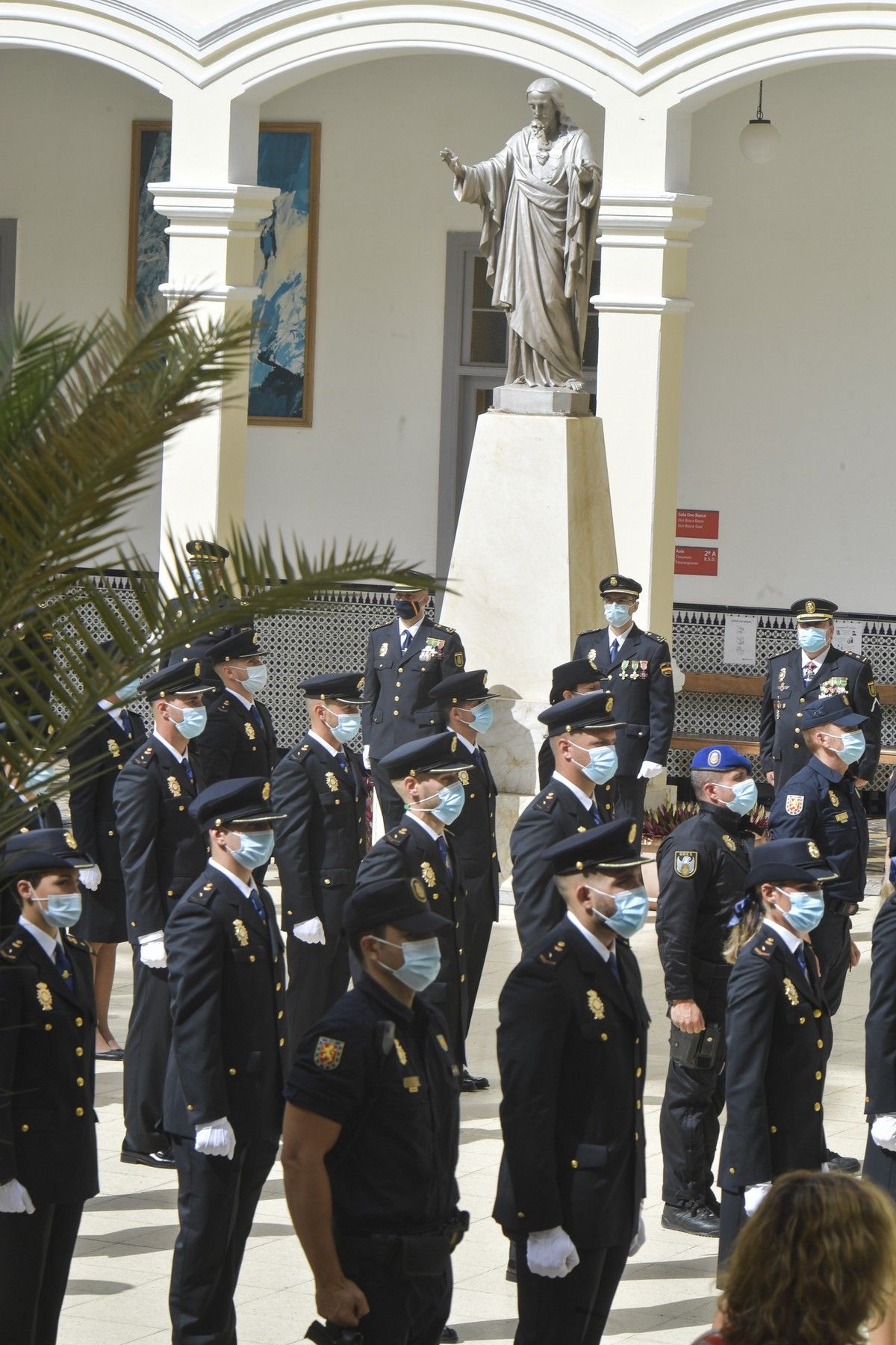 Jjura del cargo de 76 alumnos de la XXXV Promoción de la Escala Básica de la Policía Nacional