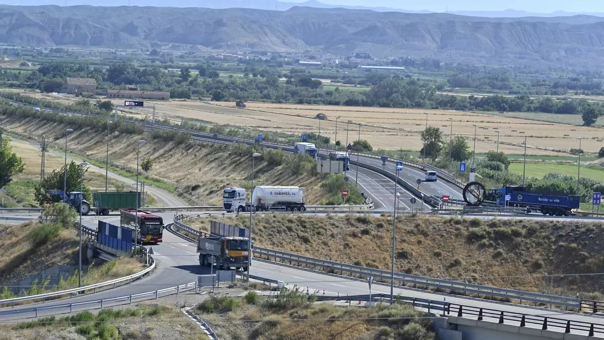 La única autopista autonómica cumple 18 años: así es la que pudo haber sido el origen del Quinto Cinturón de Zaragoza