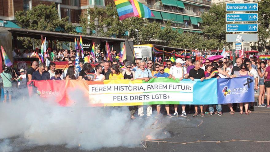 Manifestación del Orgullo Lgtbi en València