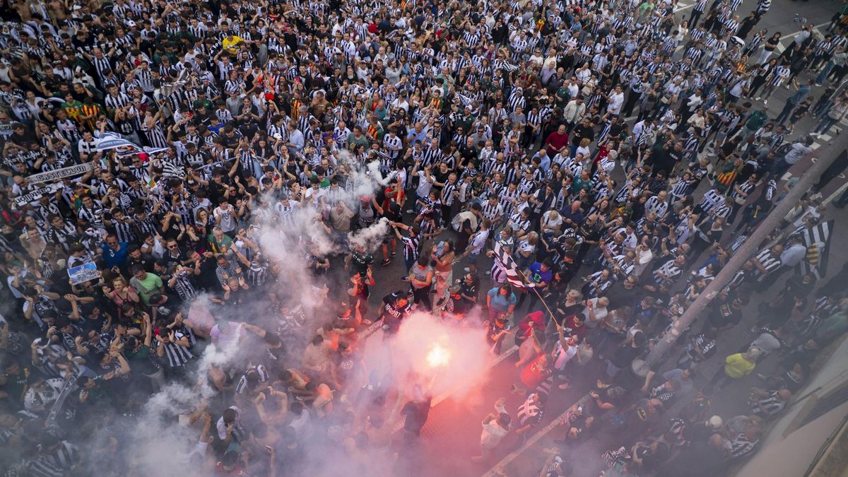 Así ha sido la celebración del ascenso del CD Castellón