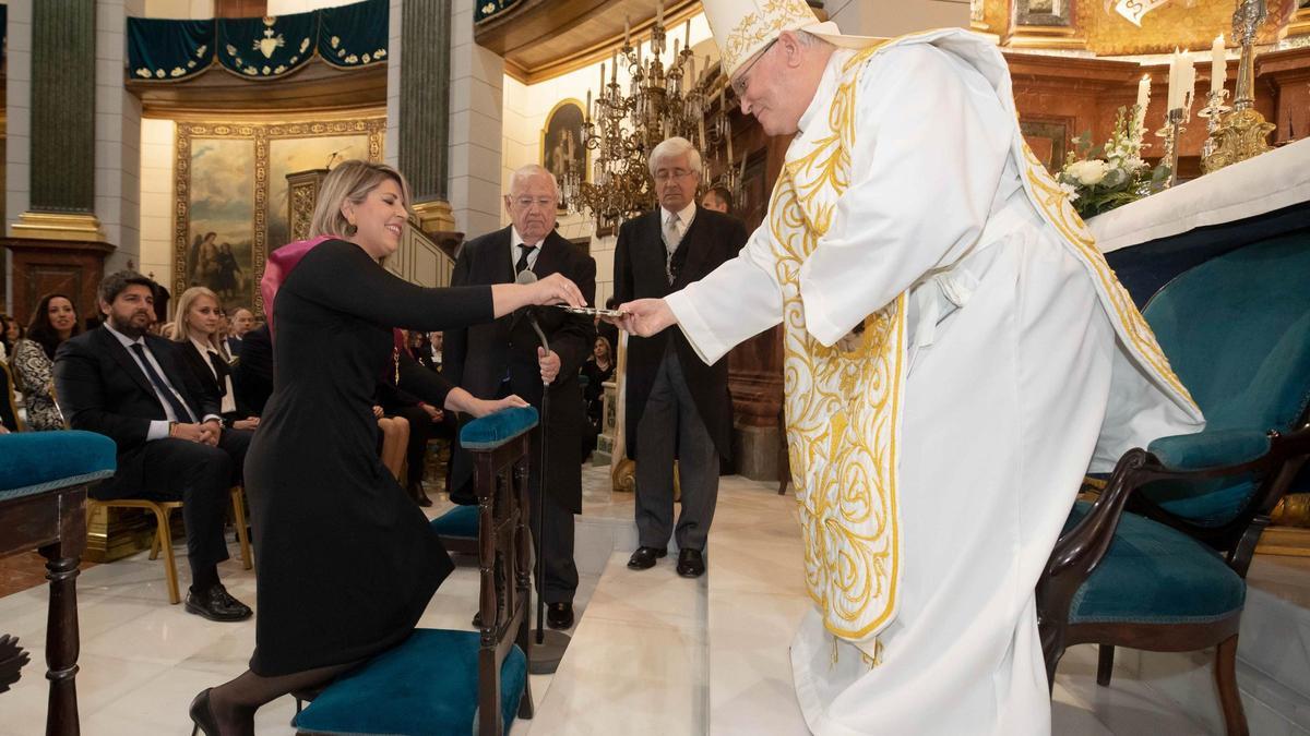 Acto de entrega de la Onza de Oro en Cartagena