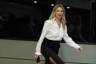 Yolanda Díaz dice que el problema de la corrupción está en PSOE y PP y pide contundencia contra "golfos y "corruptos"