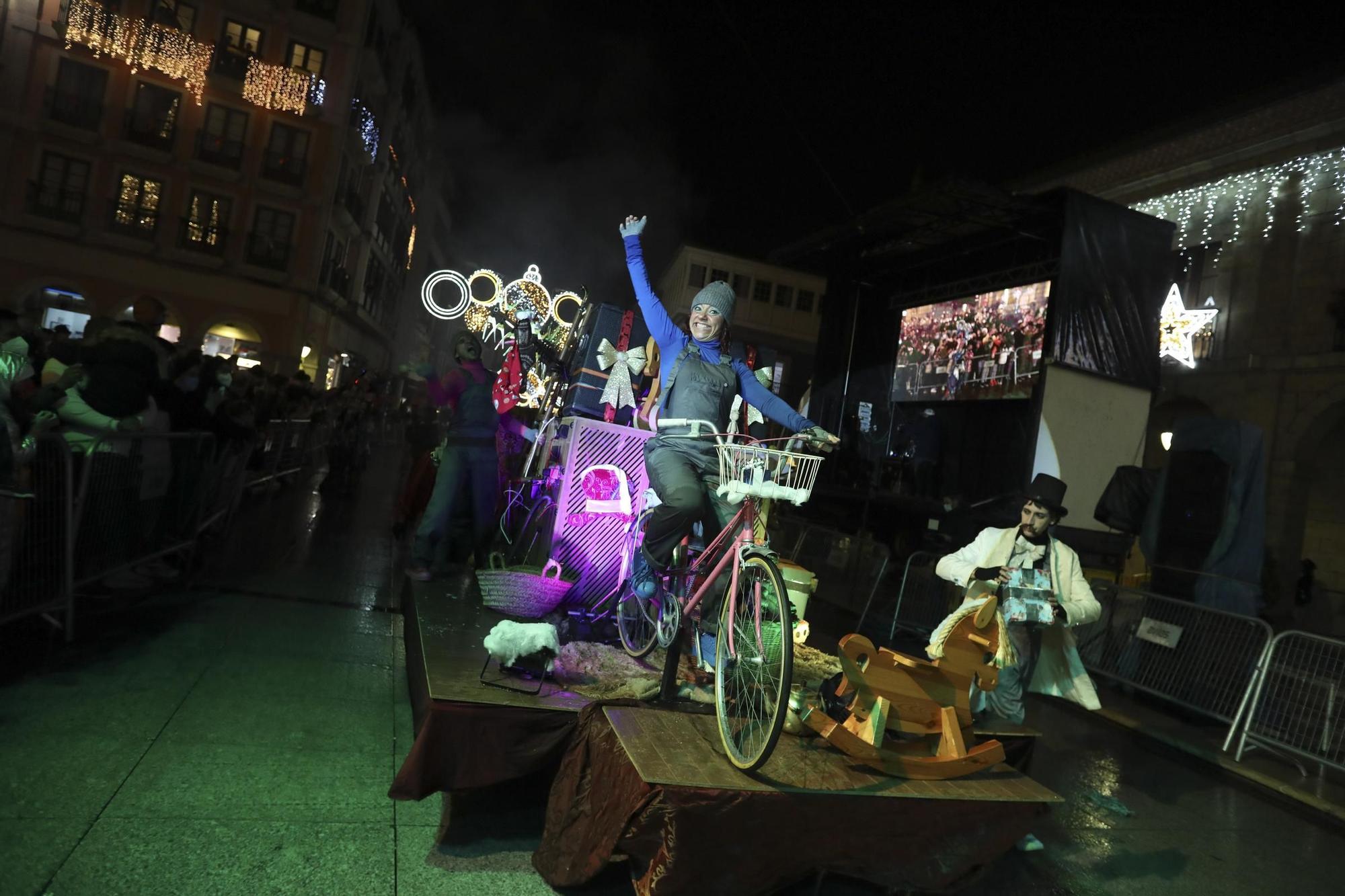 Cabalgata de Reyes Magos en Avilés