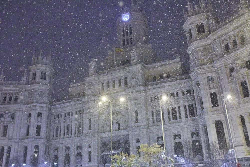 La gran nevada a Madrid aquest 9 de gener del 2021