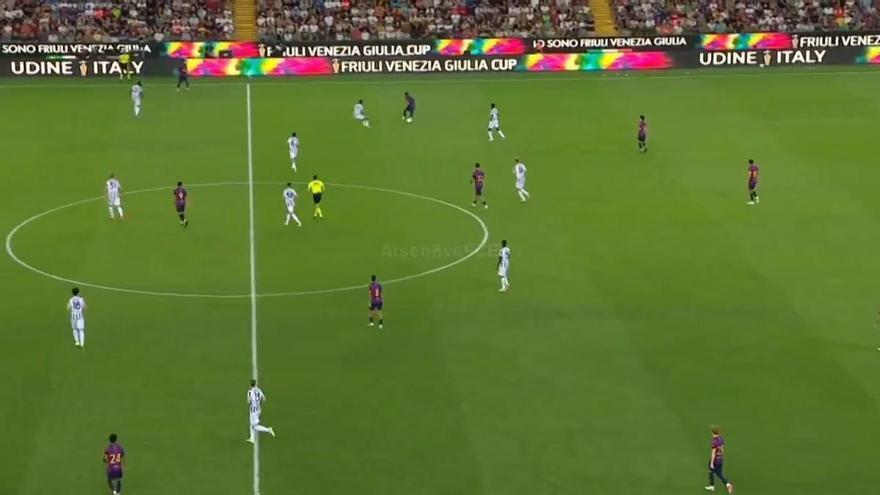 Las mejores jugadas de Ebrima Tunkara contra el Udinese