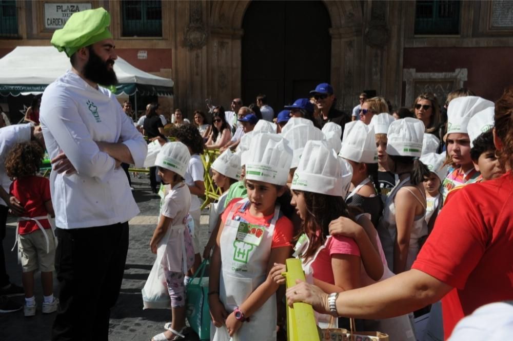 Más de 250 niños participan en el HuertaChef