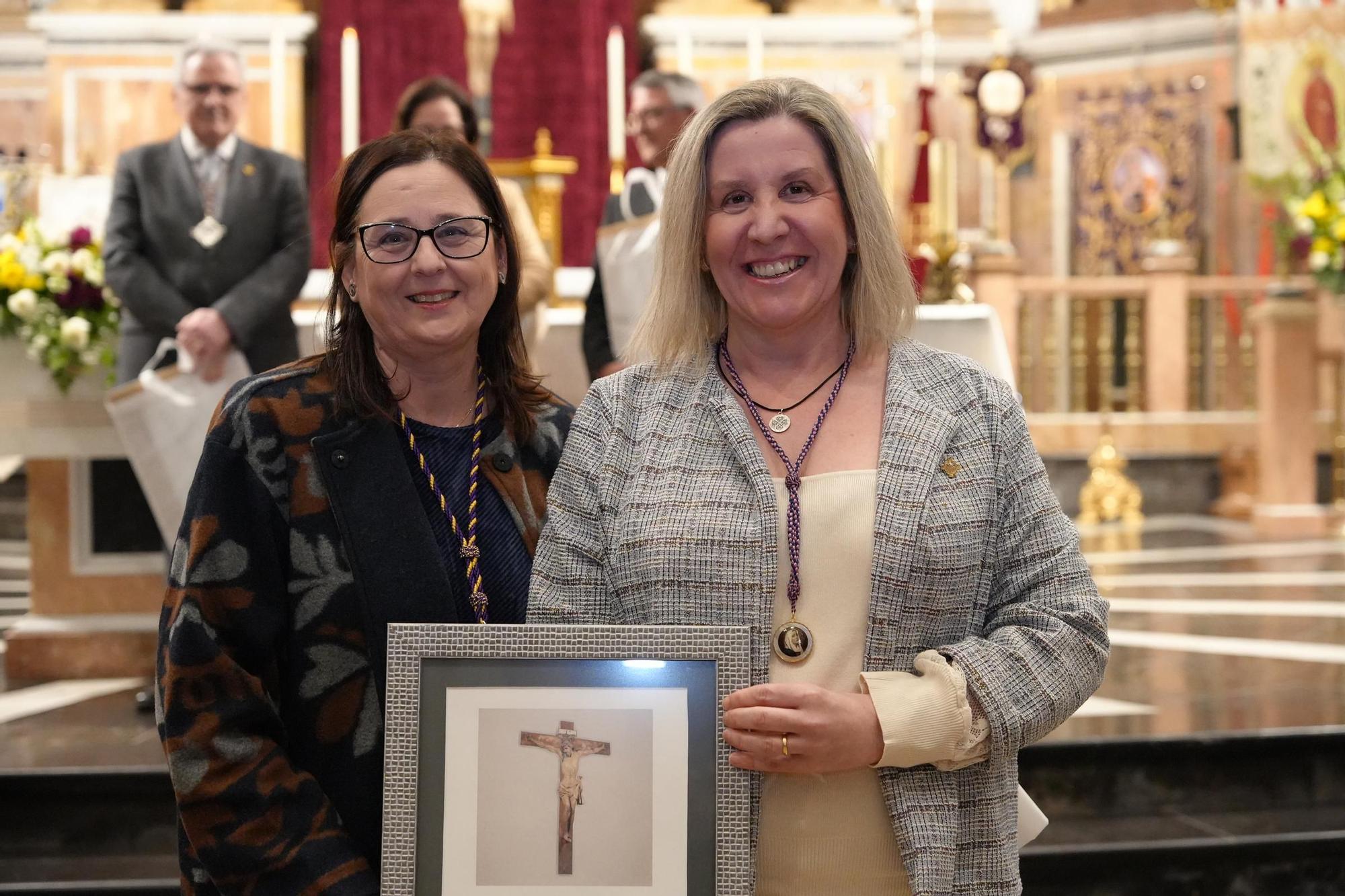 Las fotos de la misa para conmemorar el 50º aniversario de la Junta Central de Semana Santa de Vila-real