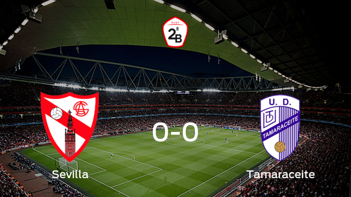 El Sevilla At. y el Tamaraceite no encuentran el gol y se reparten los puntos (0-0)