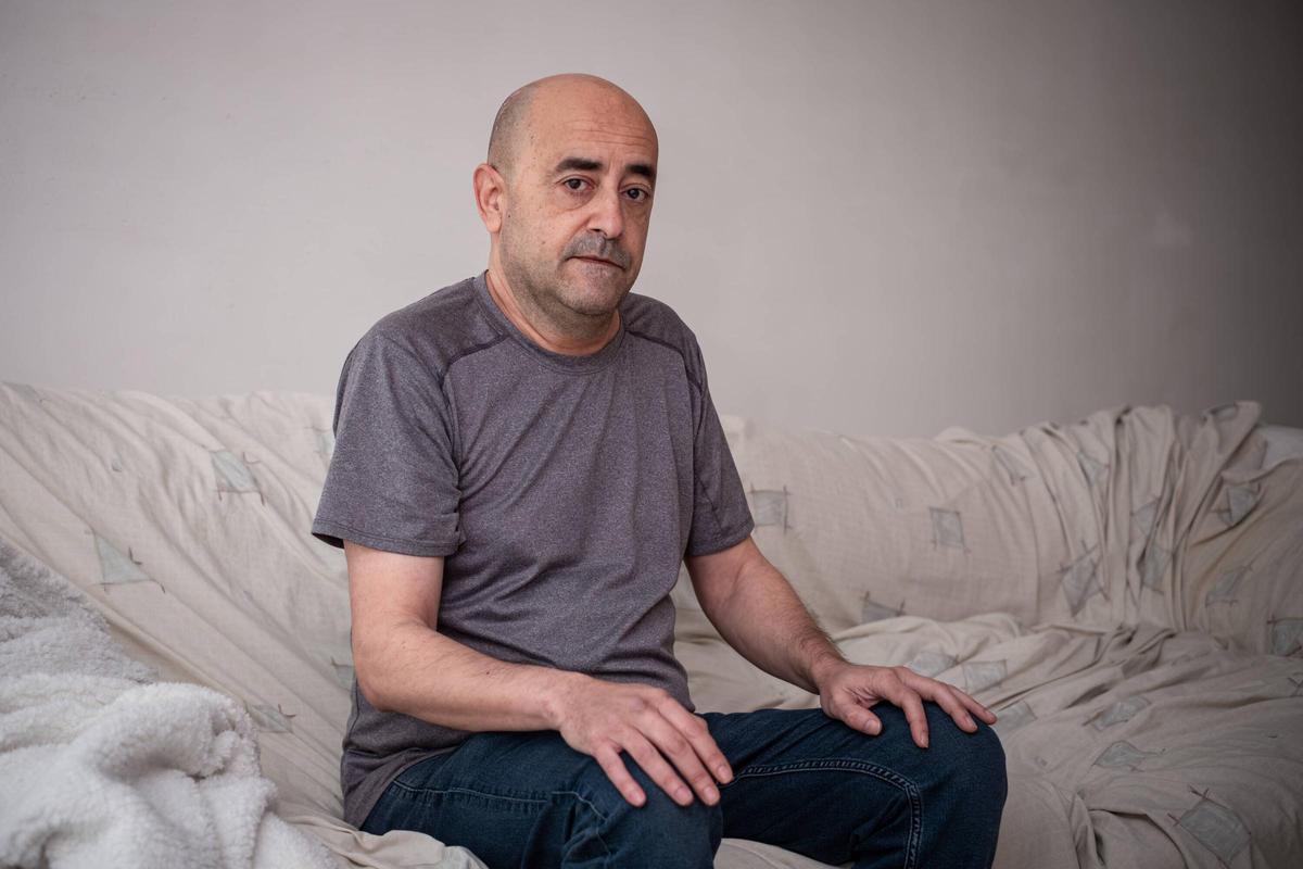 Pere Puig, el vecino de 54 años de Reus con depresión crónica refractaria que pide la eutanasia.