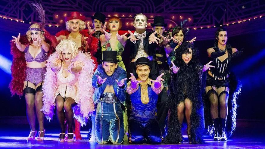 El elenco del ´Cabaret´ que llegará a Palma.