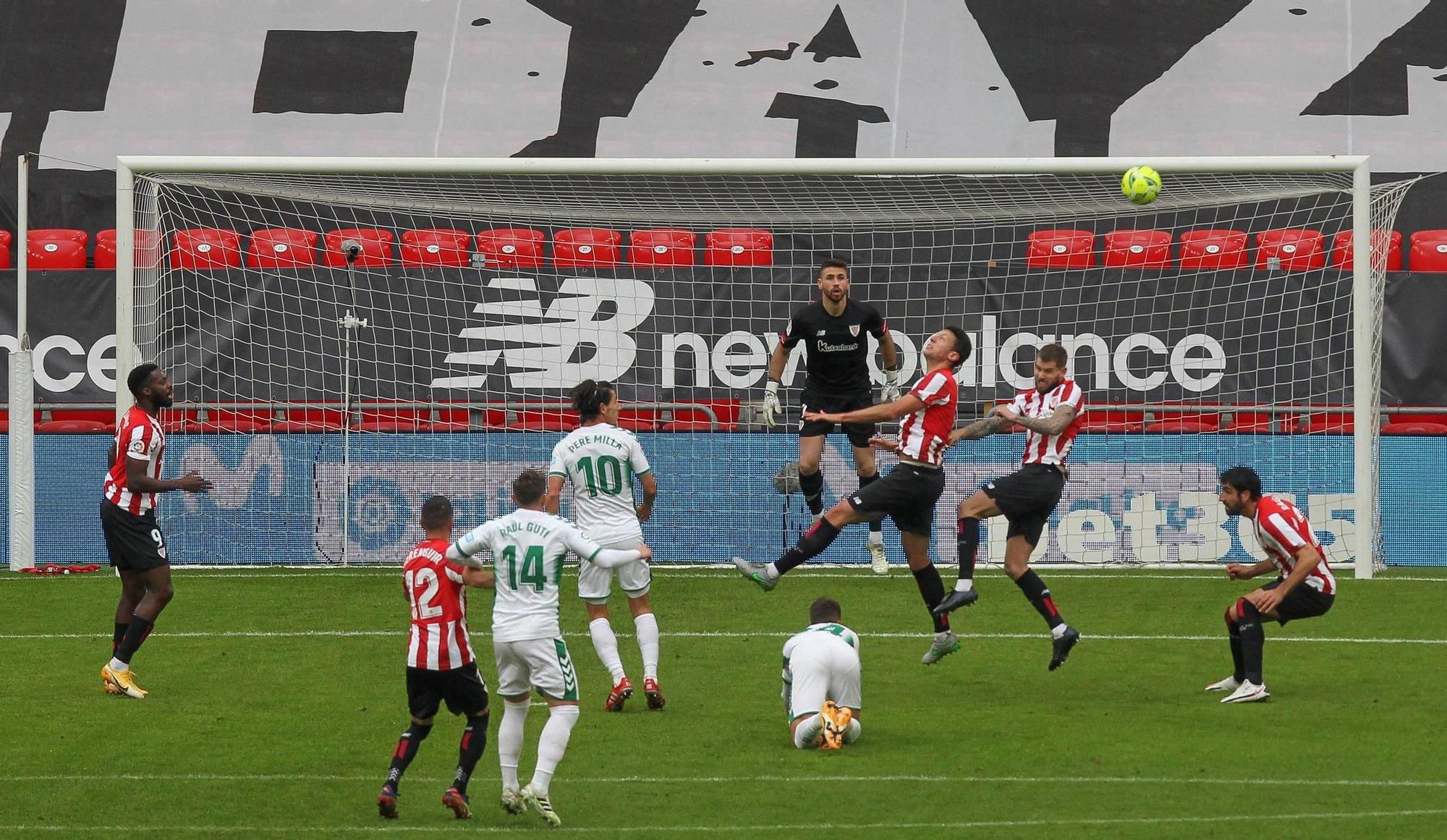 Las imágenes del Athletic Club - Elche CF