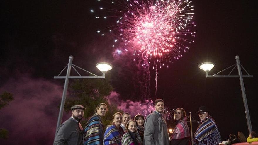 Nit del foc en Gandia.