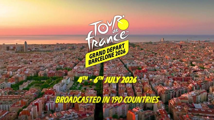 El vídeo del Tour de Francia para anunciar su salida desde Barcelona