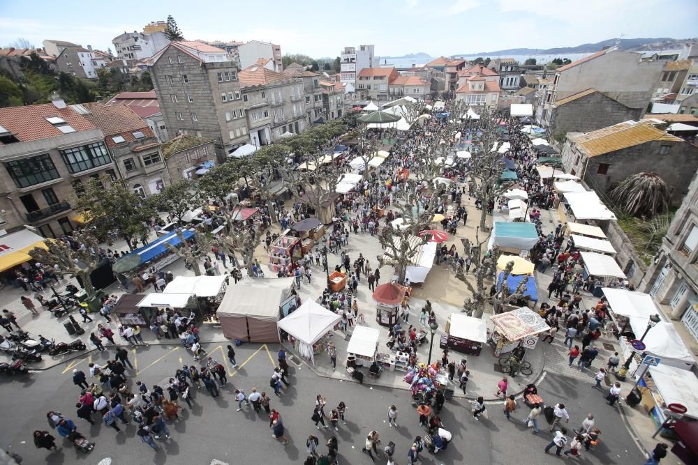 El barrio vigués celebra entre gastronomía, artesanía, música y baile la expulsión de las tropas francesas en 1809