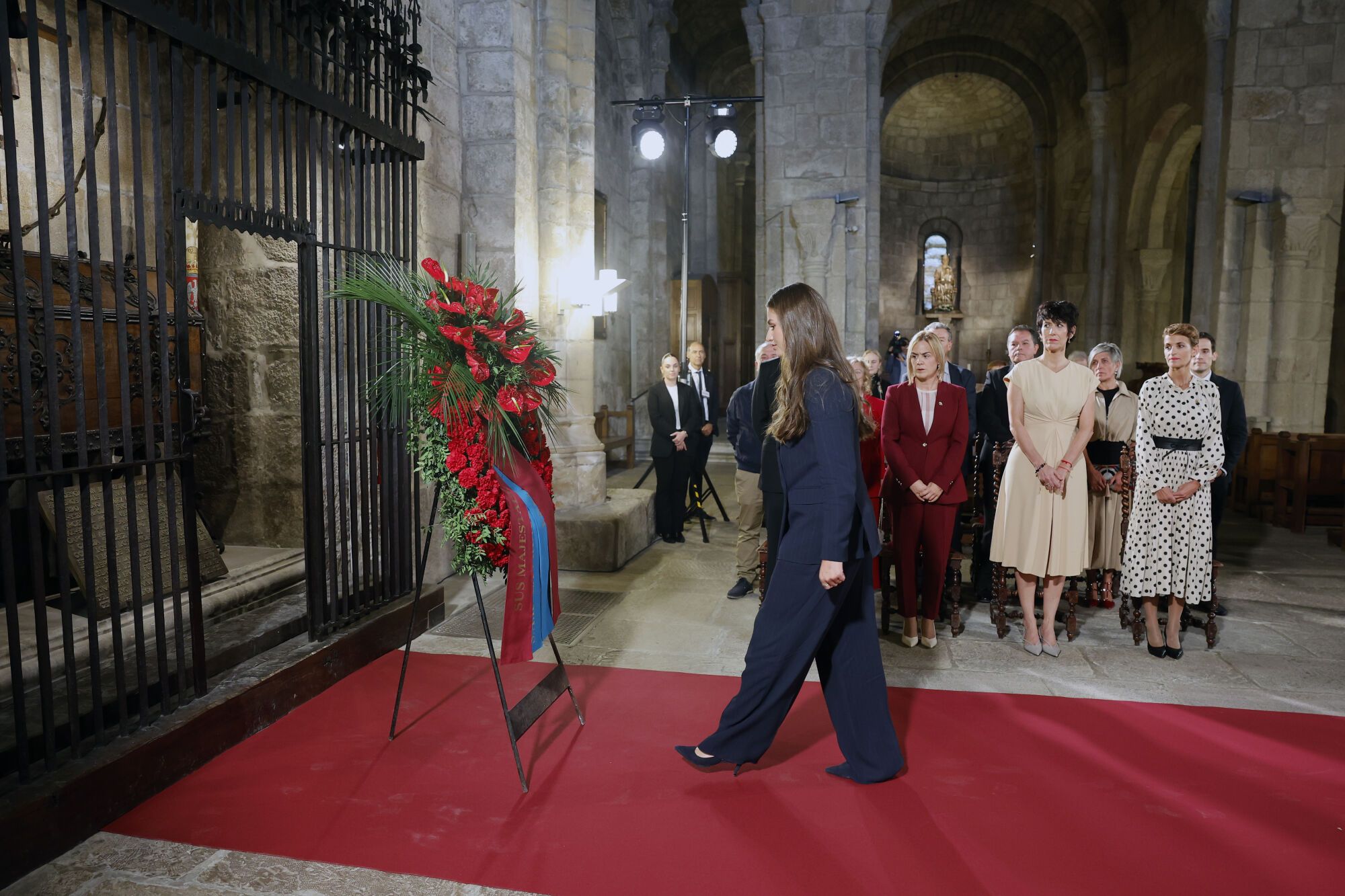 EN IMÁGENES: Leonor se da un baño de multitudes en su estreno como Princesa de Viana