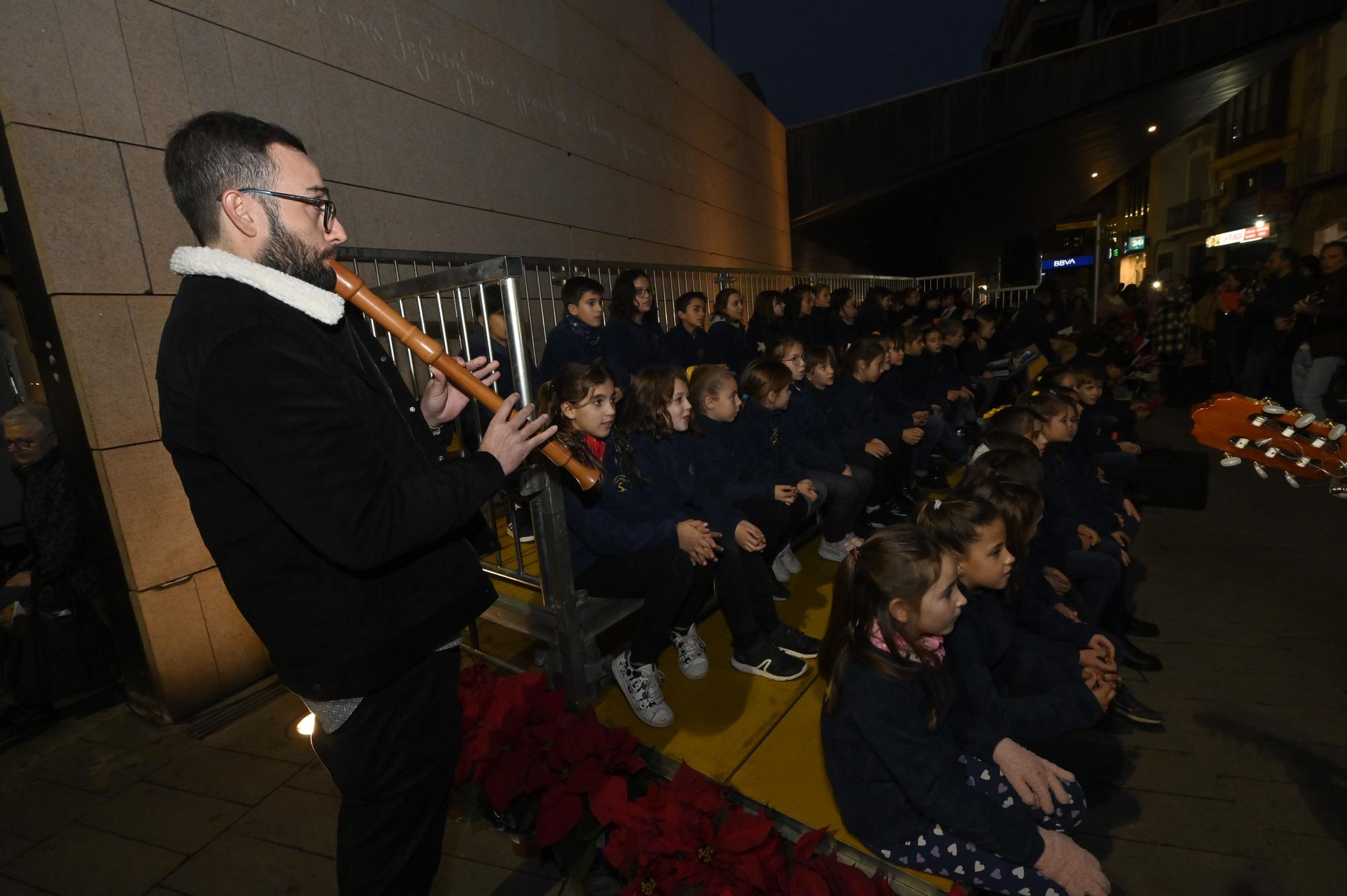 Encesa de las luces del árbol de Navidad de Vila-real