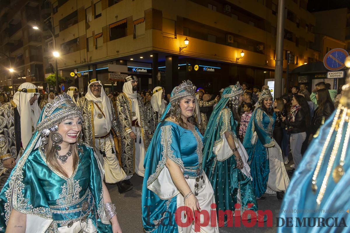 Más de mil festeros desfilan en Caravaca en el encuentro nacional de Moros y Cristianos