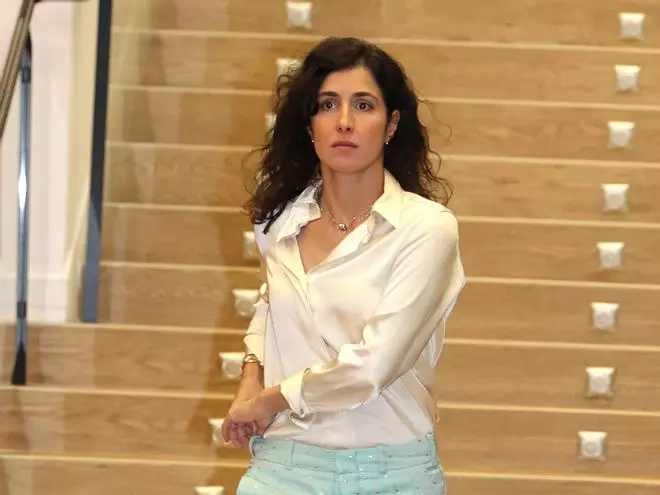 Las fotos de la reaparición en Madrid de Mery Perelló, esposa de Rafa Nadal, tras el fallecimiento de su padre