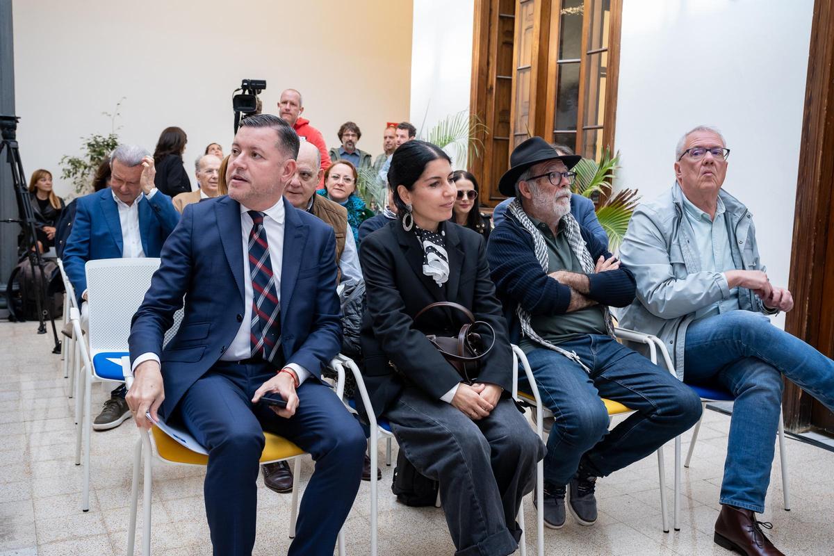 Homenaje del Cabildo de Gran Canaria a Cipriano Marín Cabrera