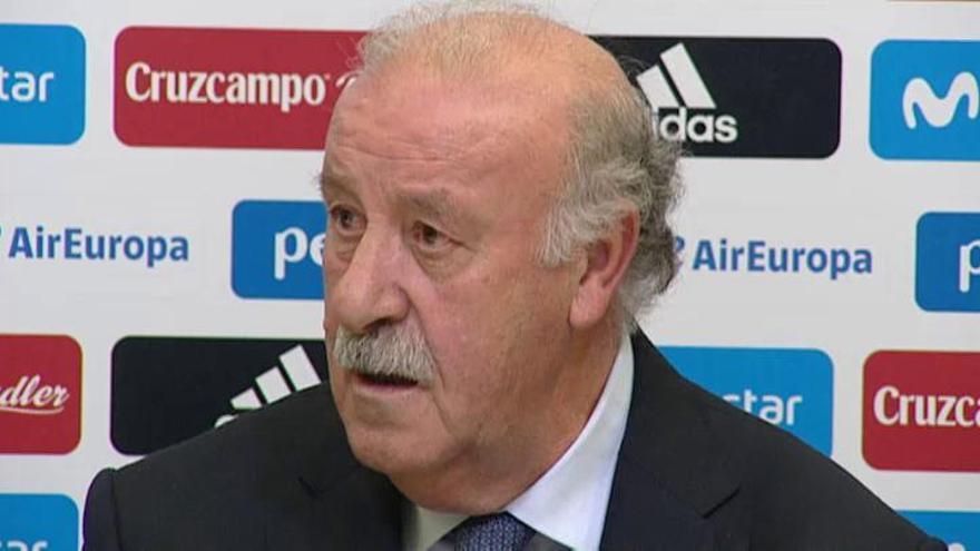 Del Bosque cree que a España le ha tocado un grupo "asequible"