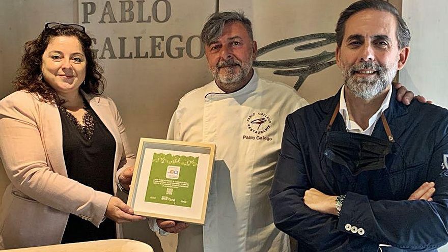 Las cero emisiones del restaurante Pablo Gallego