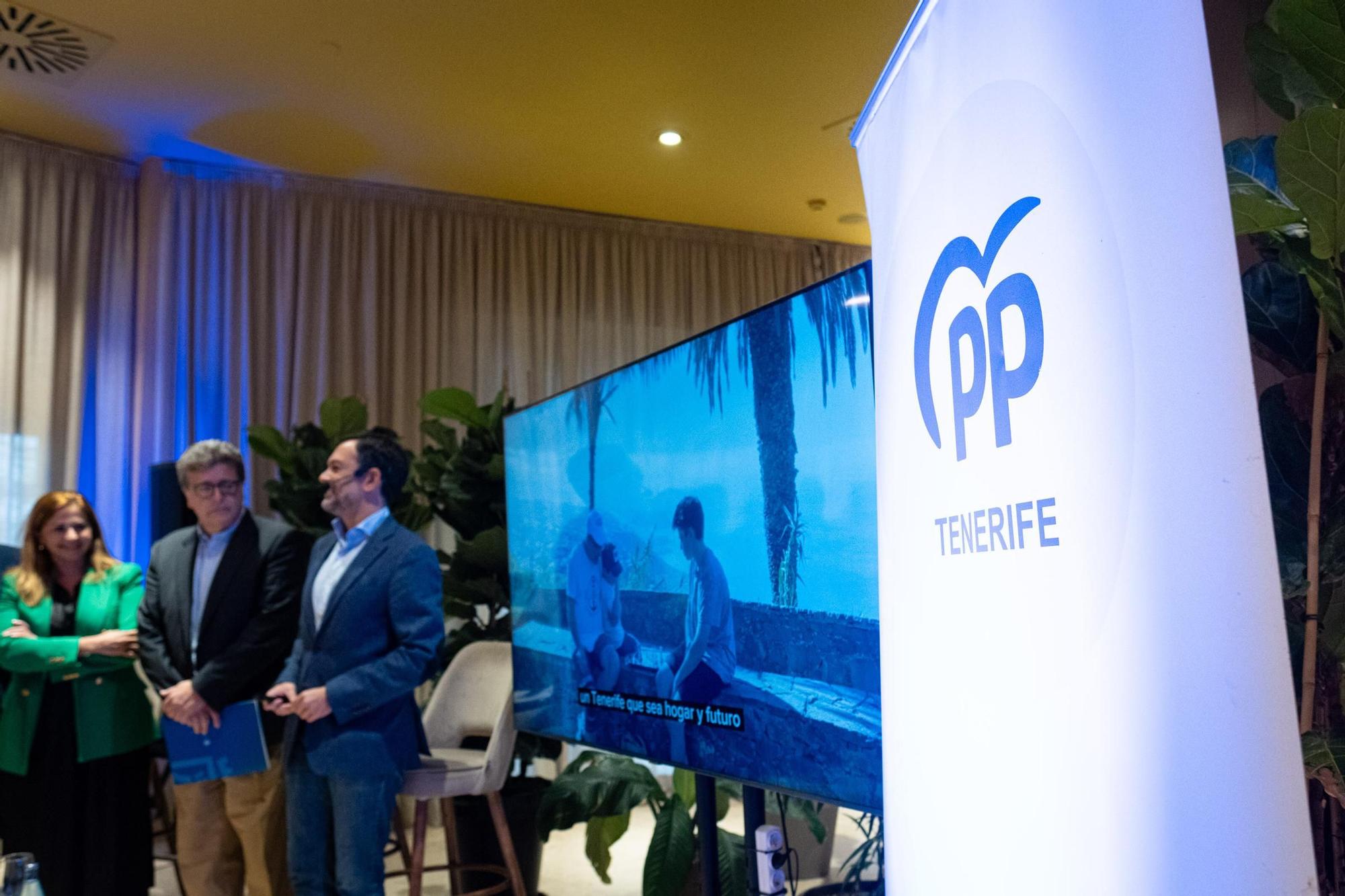 El Partido Popular presenta las líneas estratégicas del presupuesto del Cabildo de Tenerife.