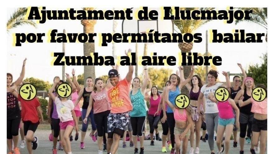 Firmas para bailar zumba al aire libre en Llucmajor