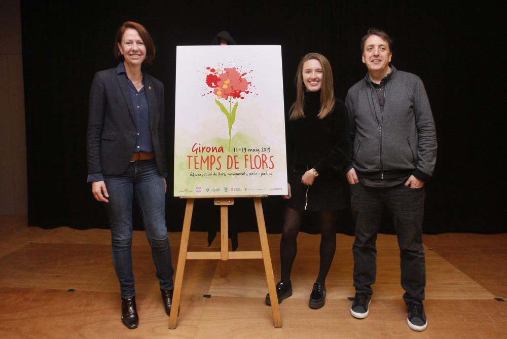 Presentació del cartell de Temps de Flors