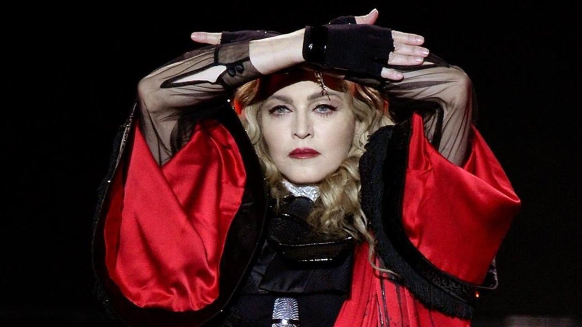 Madonna se derrumba en pleno concierto