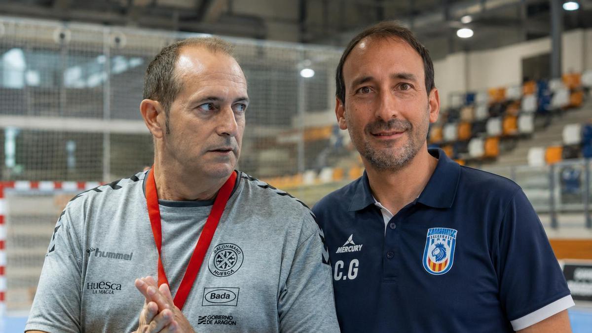 José Francisco Nolasco y Carlos García, en un montaje generado por IA.