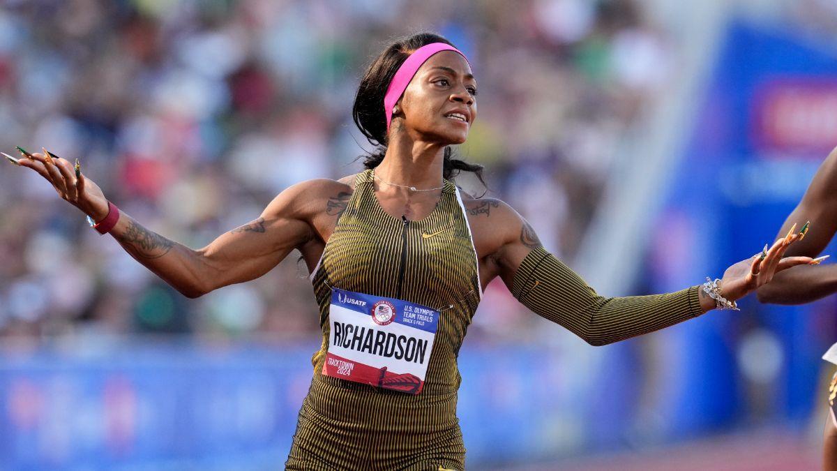 Sha'Carri Richardson reinó en los 100 lisos de los Trials.