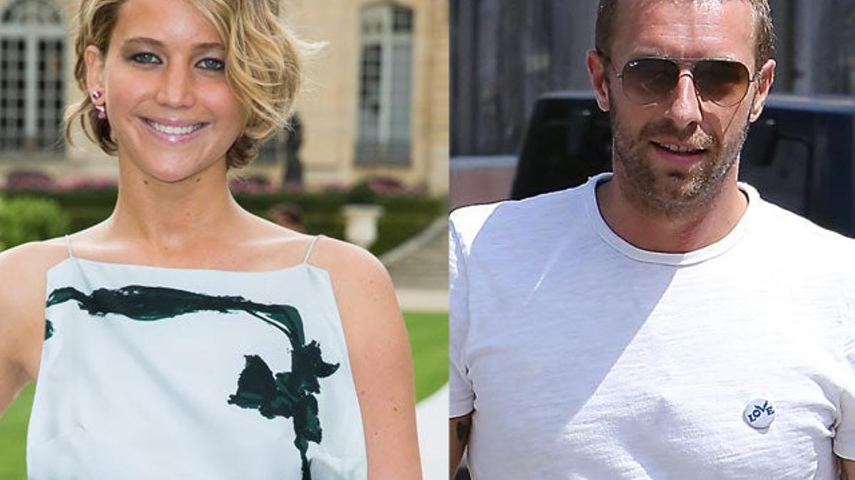 Jennifer Lawrence y Chris Martin se van de cena romántica