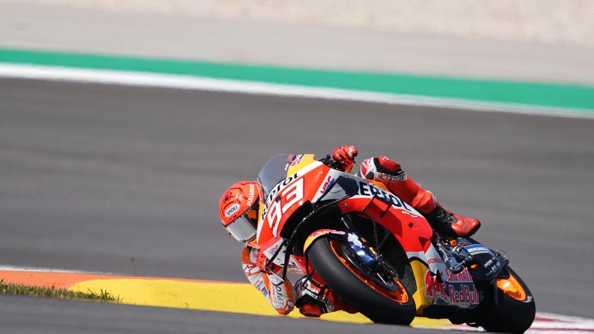 Marc Márquez, en su debut esta temporada en Portugal