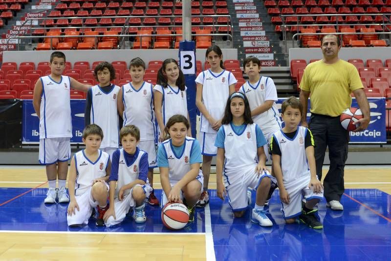 DÍA DEL MINIBASKET. Fotogalería de formación de equipos