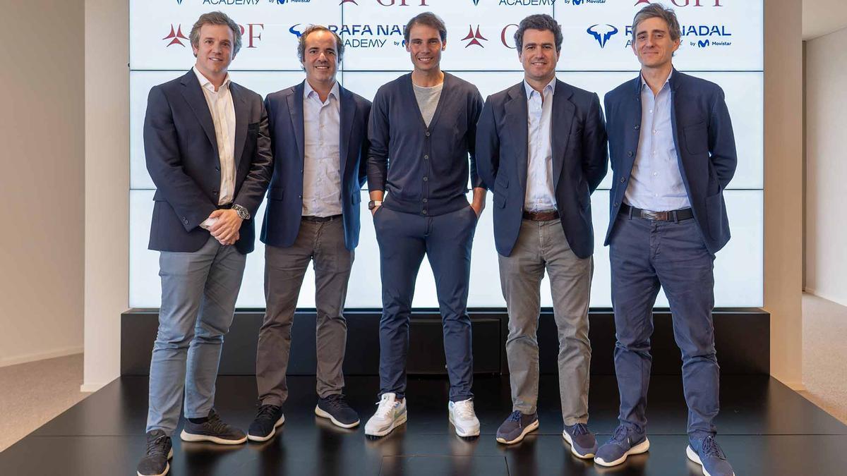 La Rafa Nadal Academy acelera su expansion internacional con la entrada del fondo de inversión GPF