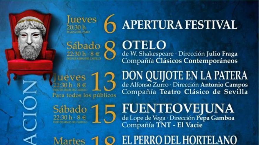 Peñíscola, capital internacional del teatro clásico en el mes de julio