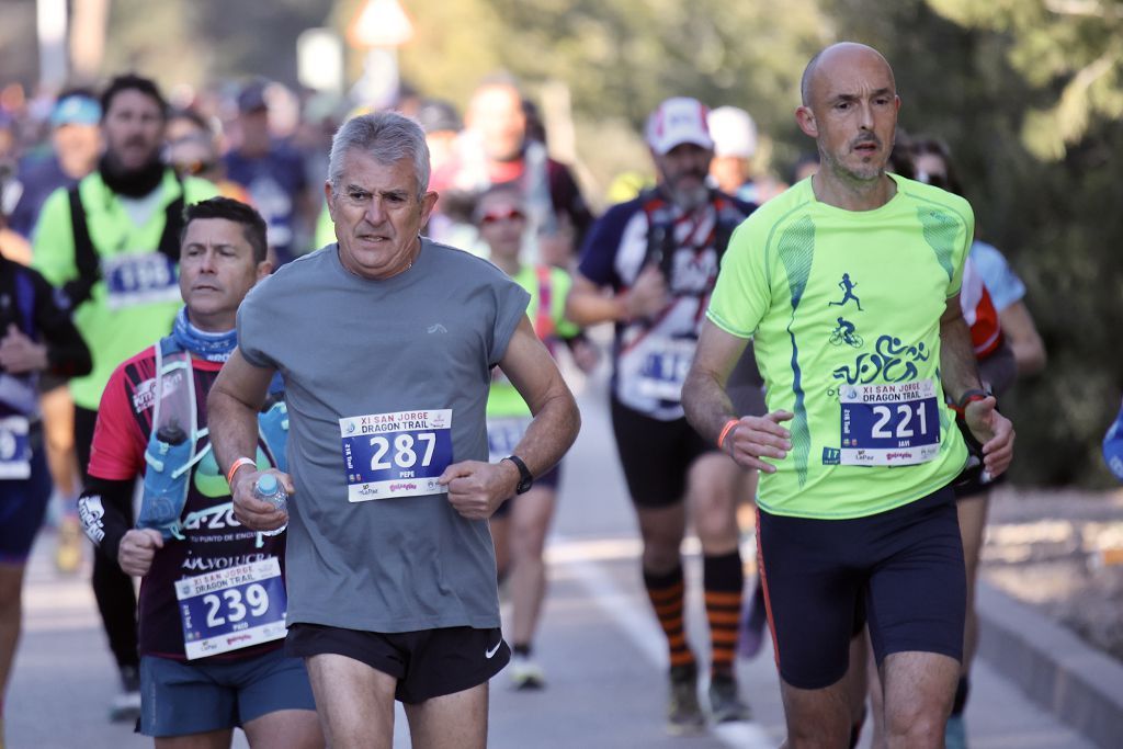 Las imágenes de la San Jorge Dragon Trail en La Alcayna