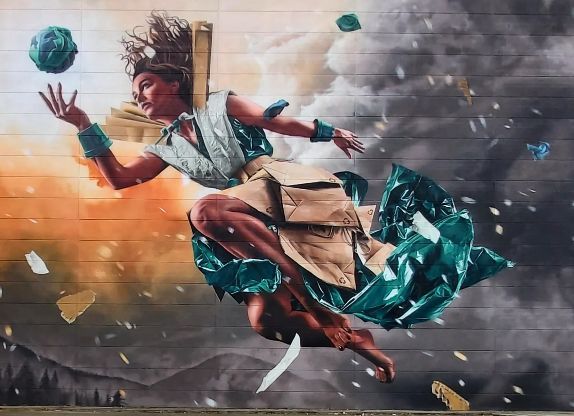 Tres de los mejores murales del mundo del pasado año se pueden ver en Galicia