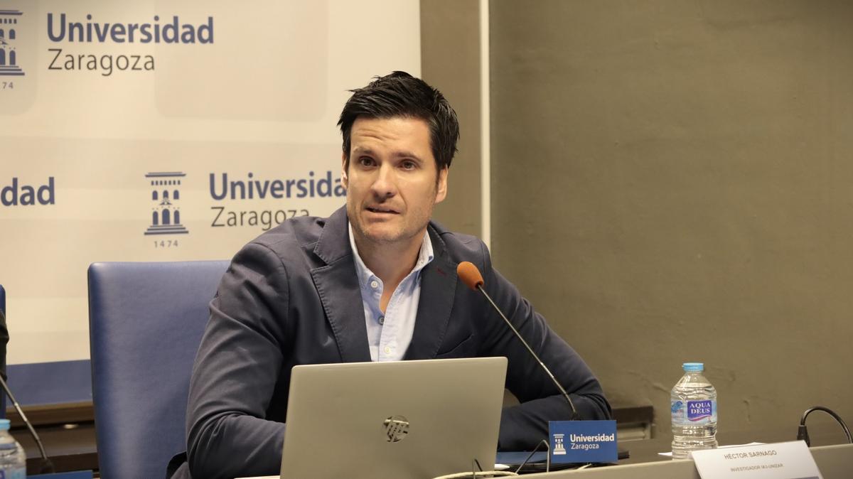 El investigador Héctor Sarnago, del Instituto de Investigación en Ingeniería de Aragón (I3A) de la Universidad de Zaragoza