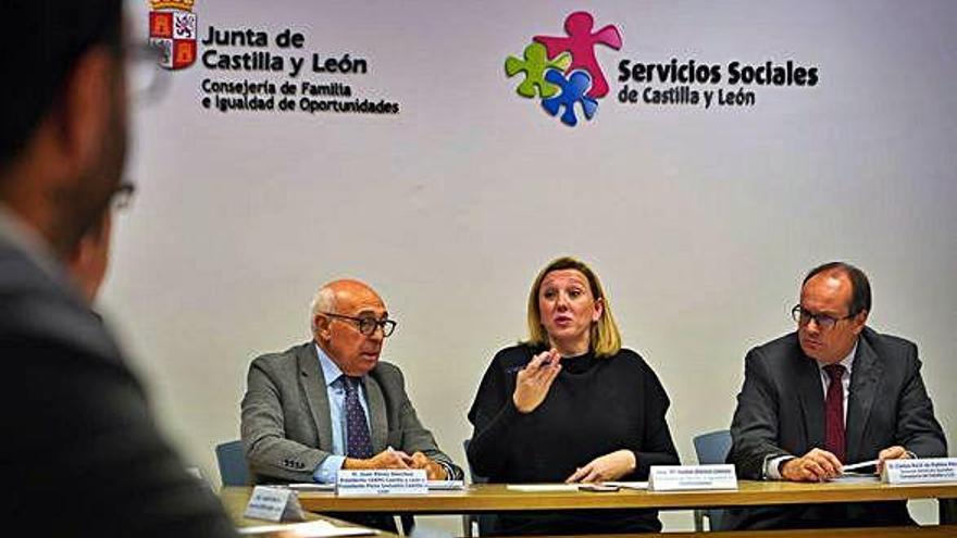 Isabel Blanco, durante la presentación del borrador de Decreto.