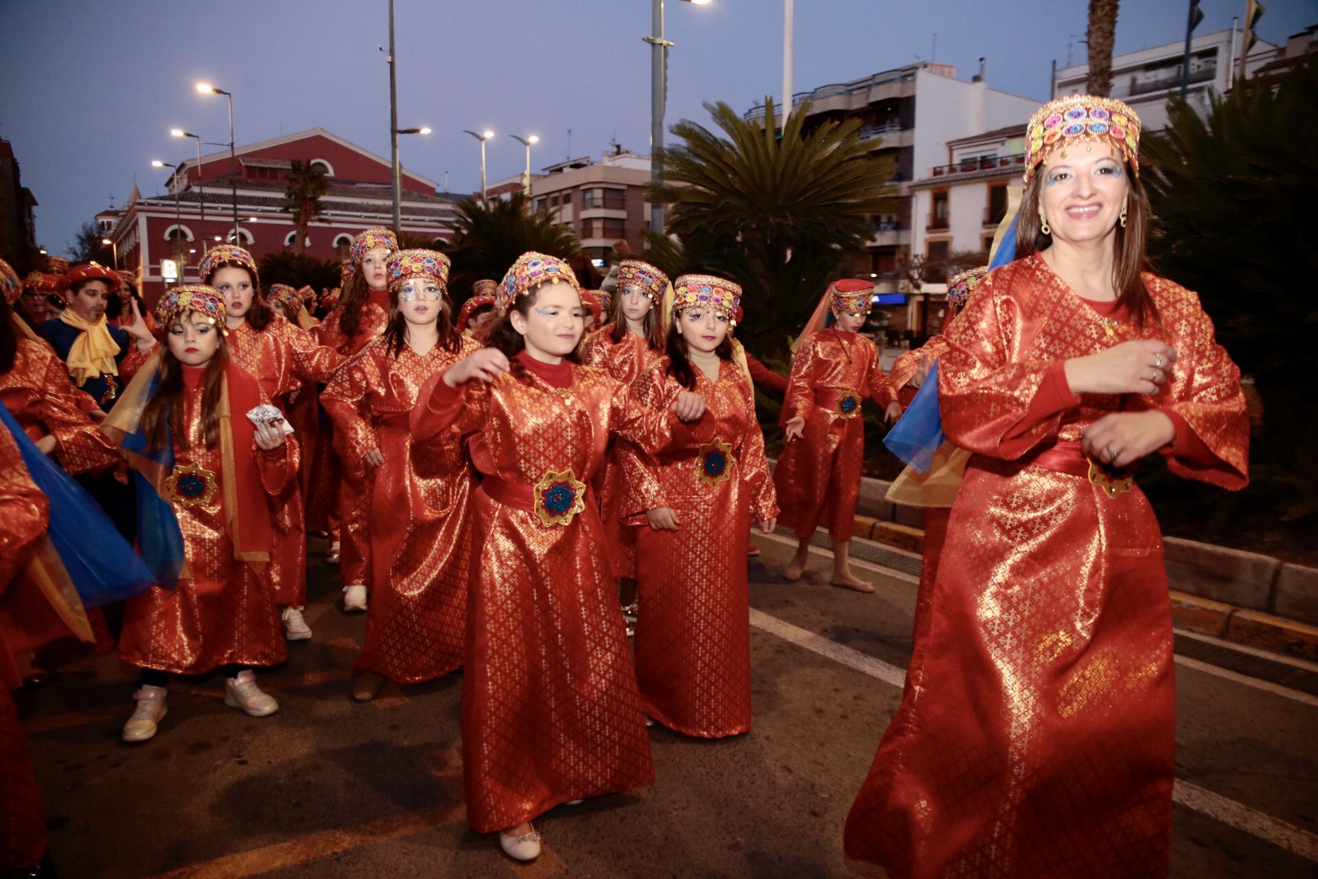 Miles de personas disfrutan del Carnaval en las calles de Lorca