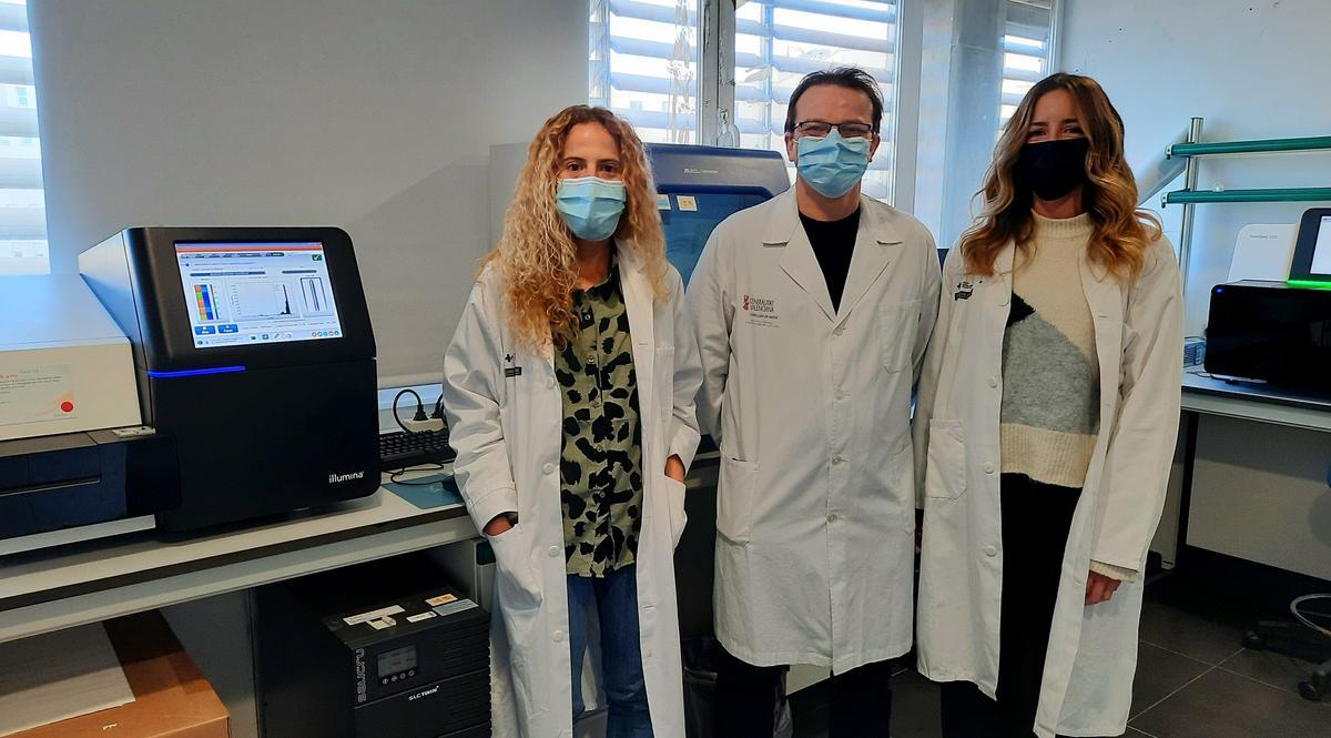 El equipo del Servicio de Hematología del Hospital Dr Balmis