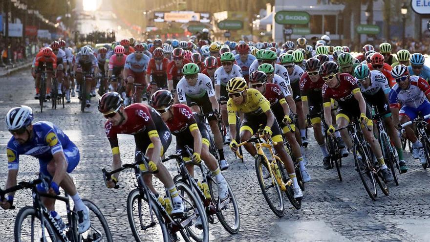 Una imagen del Tour de Francia.