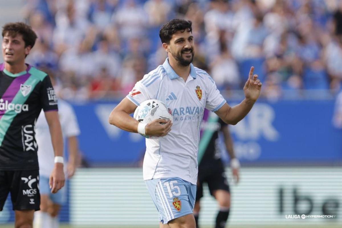 Real Zaragoza vs Málaga CF, en imágenes