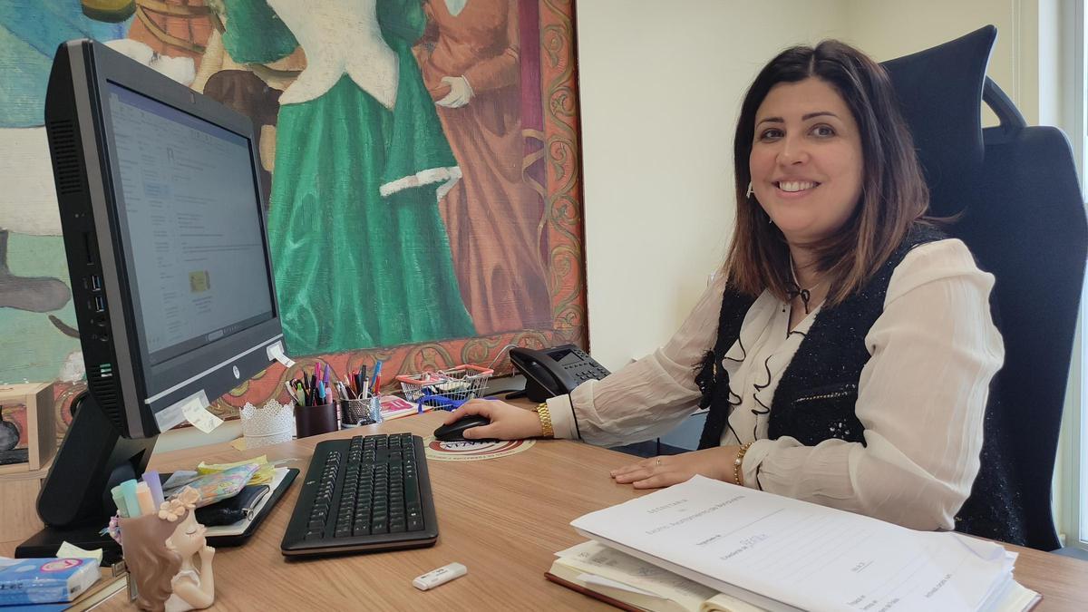 Beatriz Asensio, alcaldesa de Benavente.