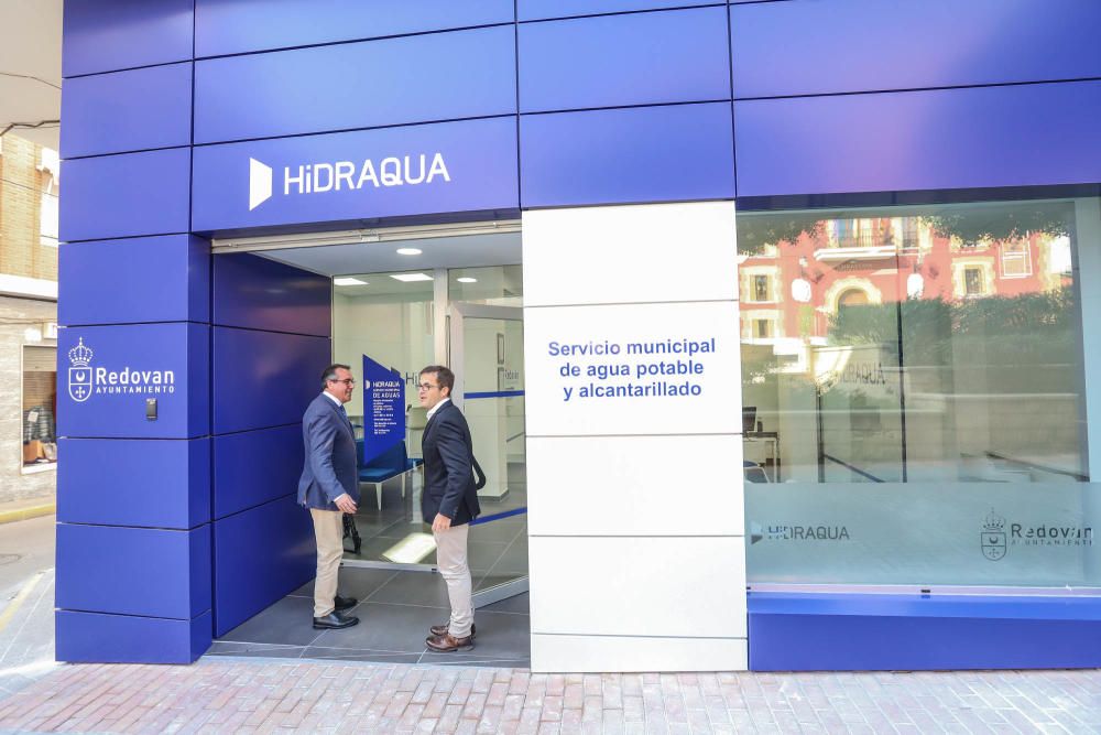 Inauguración oficina de Hidraqua en Redován y refo